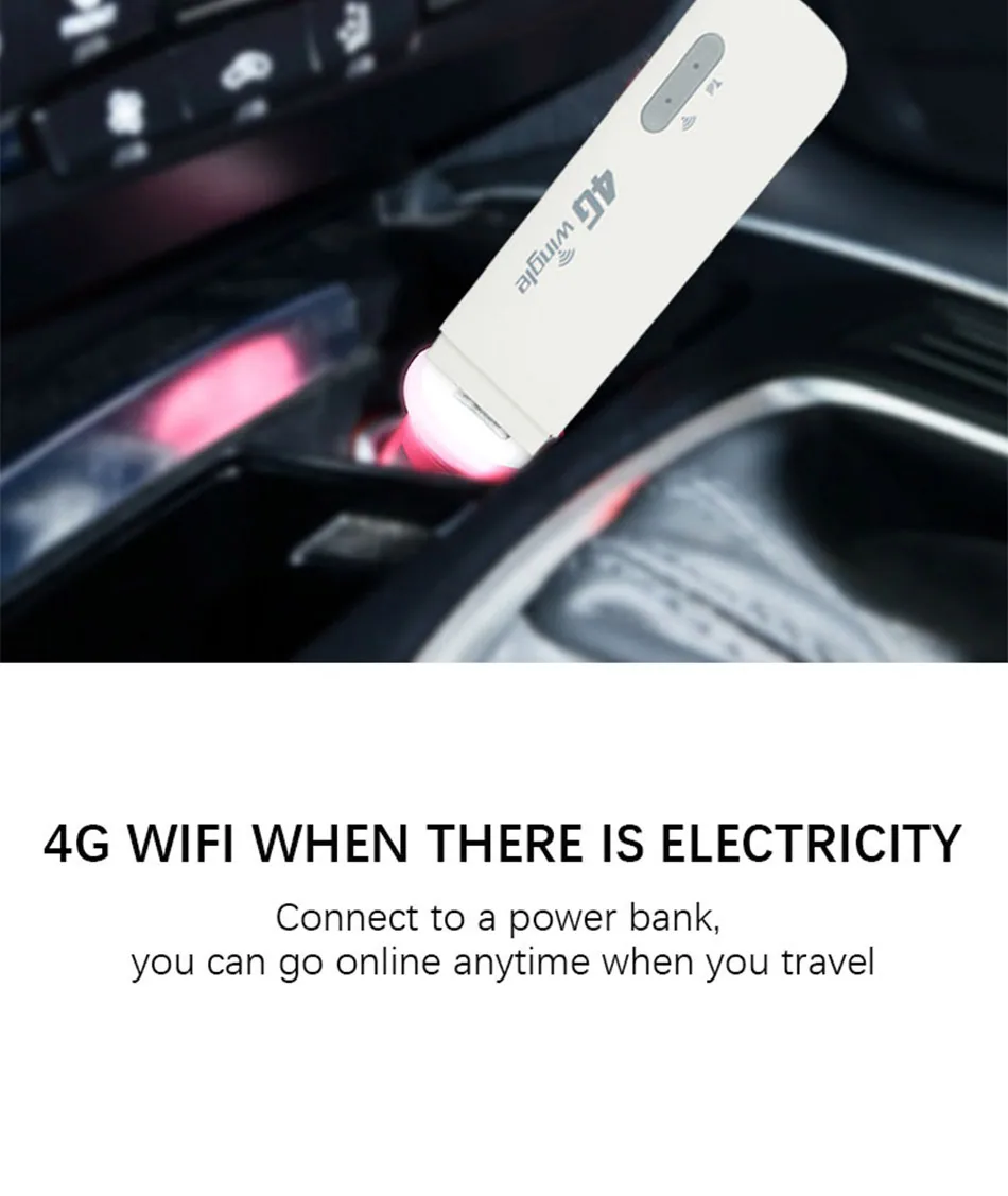 4G wireless network card U5-E por USB interface car modem router dongle MOD UFI 9