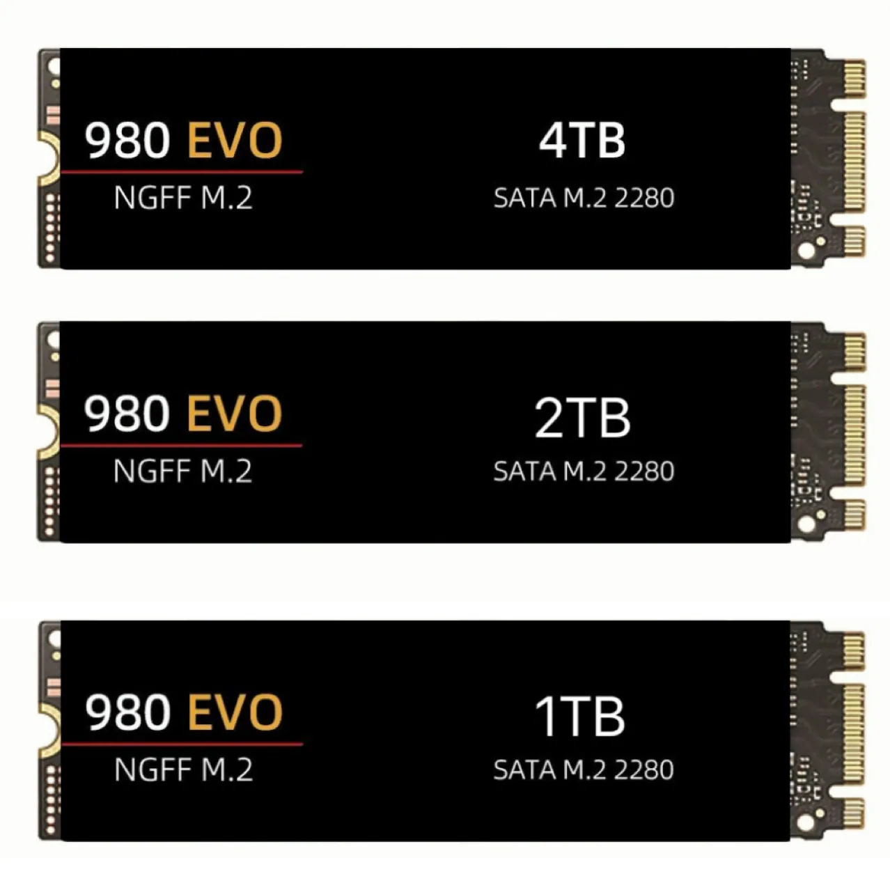 لپ تاپ تجارت خارجی مرزی دسکتاپ درایو حالت جامد جهانی M.2ssd4TB2TB1TB نقطه سرعت بالا