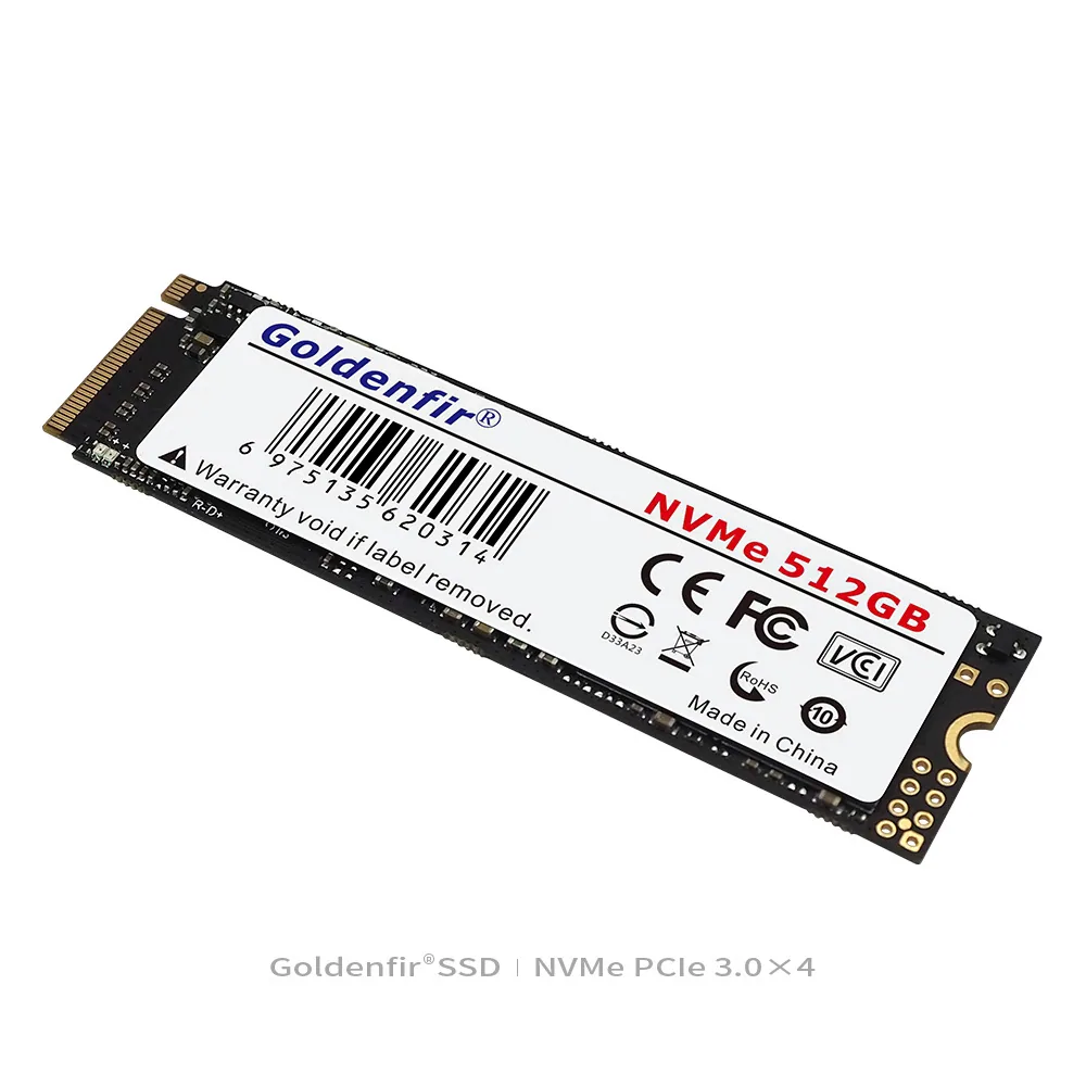 Goldenfir/Kingsoft SSD Solid State Drive 120GB 128GB PCIe Protocol M.2 Desktop Laptop - Hard Drives