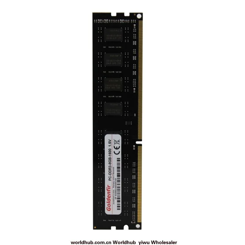 Goldenfir/Kingsoft memory module DDR3 8GB 1600/1333 desktop universal compatibility