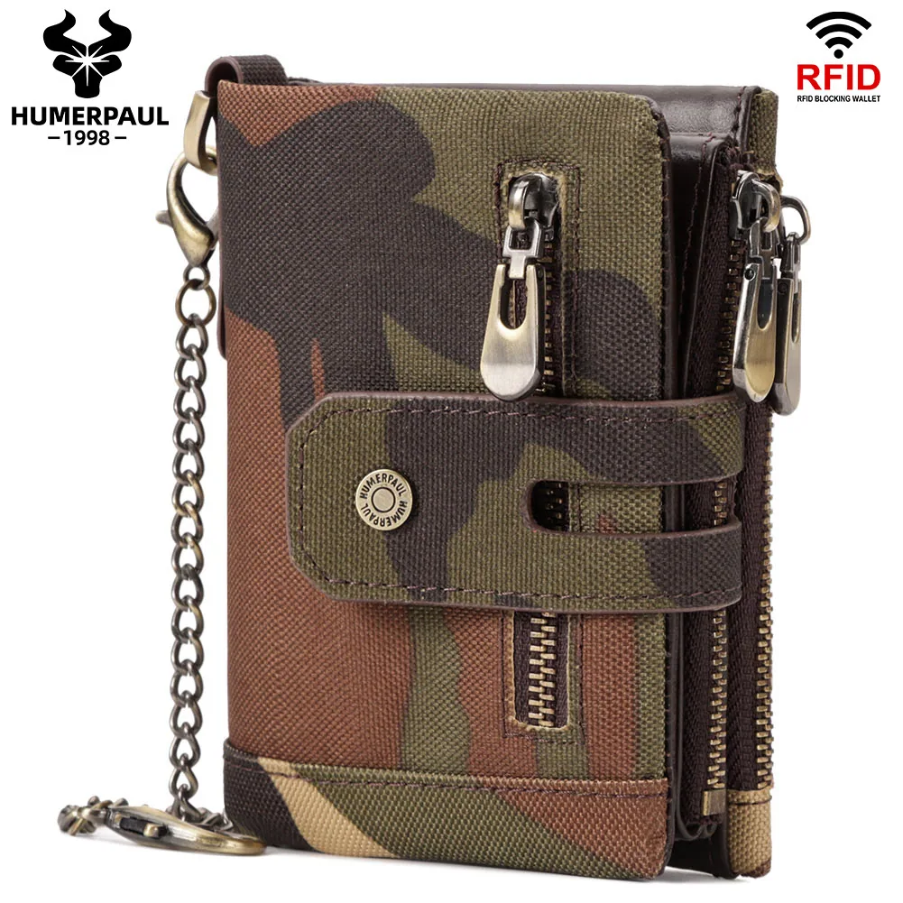 Foreign trade short leather wallet European and American wholesale first layer cattle pickup bag 30% off US money clip RFID mult 9