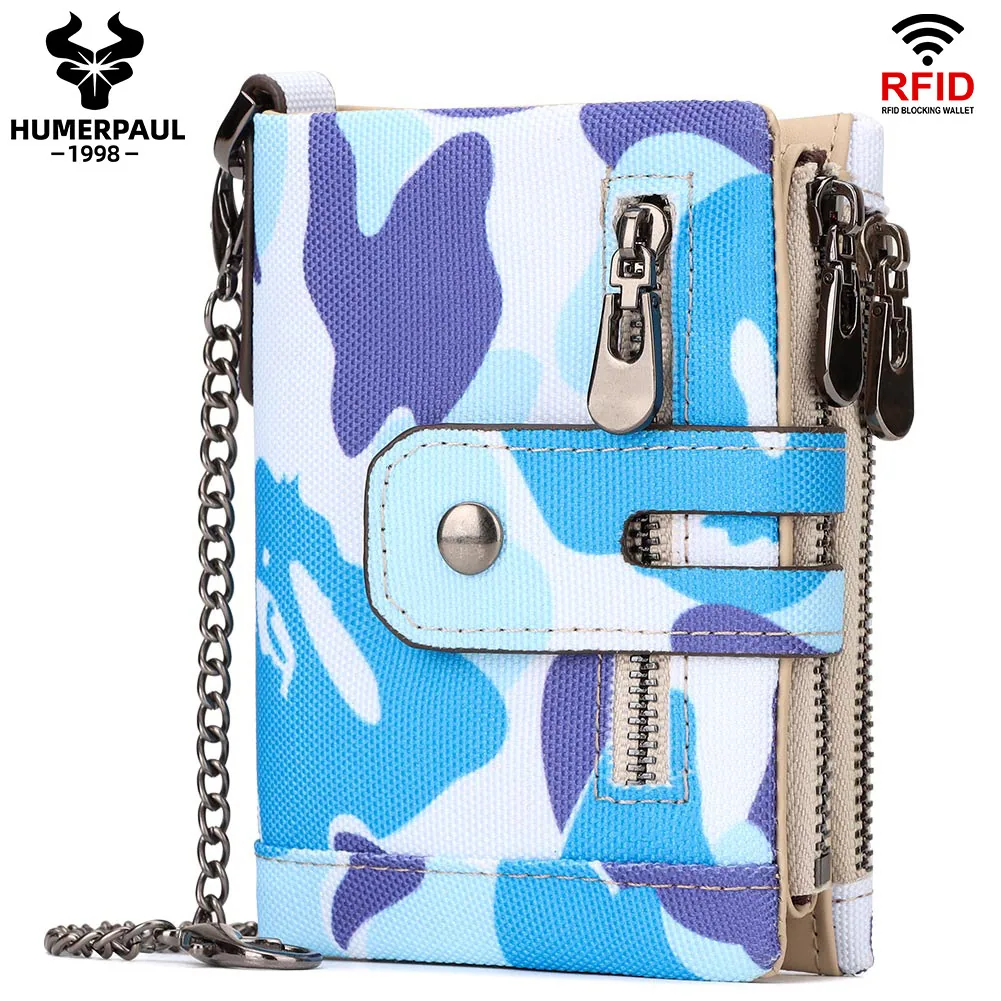 Foreign trade short leather wallet European and American wholesale first layer cattle pickup bag 30% off US money clip RFID mult 11