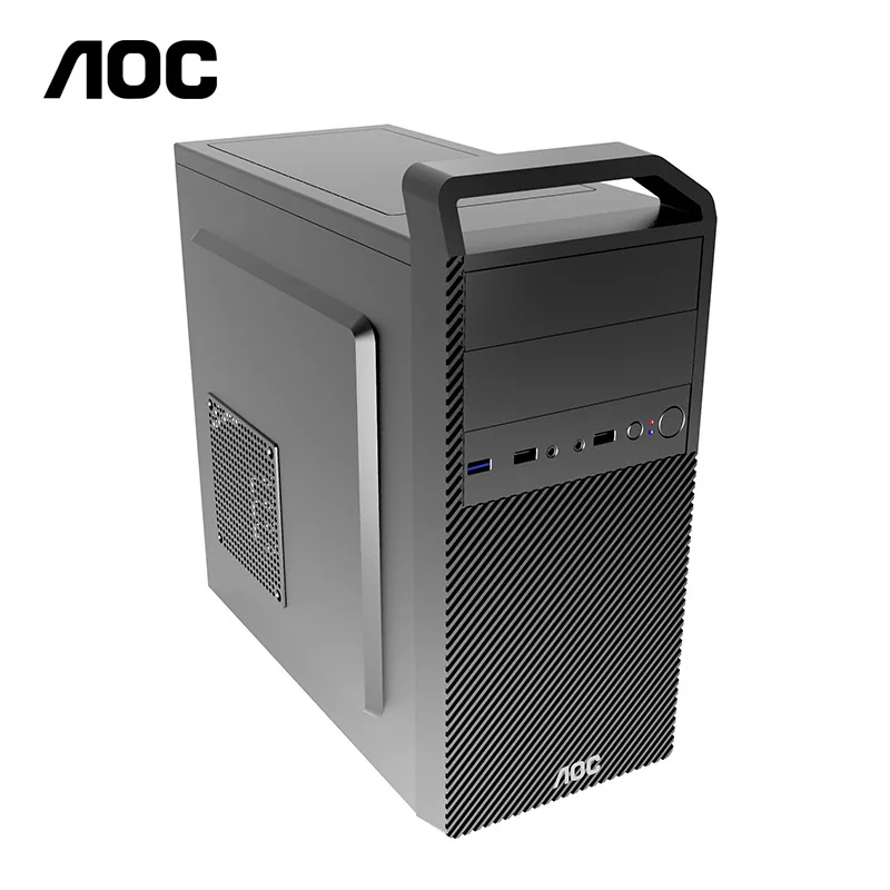 AOC CB112/4D kompyuter uchun xost qutisi bo'sh USB3.0 biznes uchun ish stoli korpusi ATX o'yin uchun korpusi 2