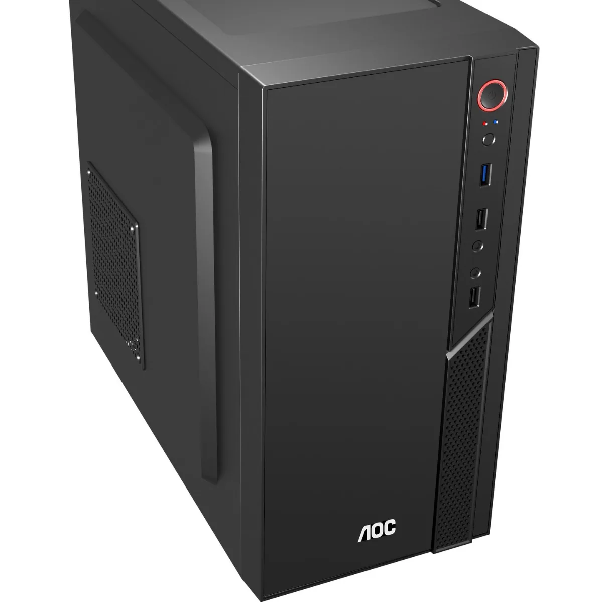 AOC CB109B desktop computer office desktop empty chassis supports matx/itx motherboard front USB3.0 3