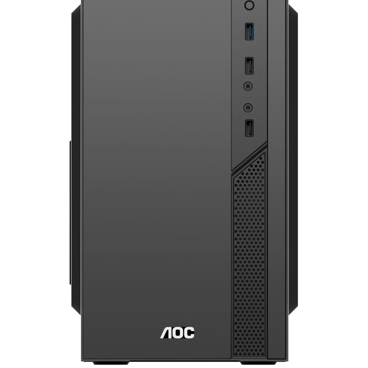 AOC CB109B desktop computer office desktop empty chassis supports matx/itx motherboard front USB3.0