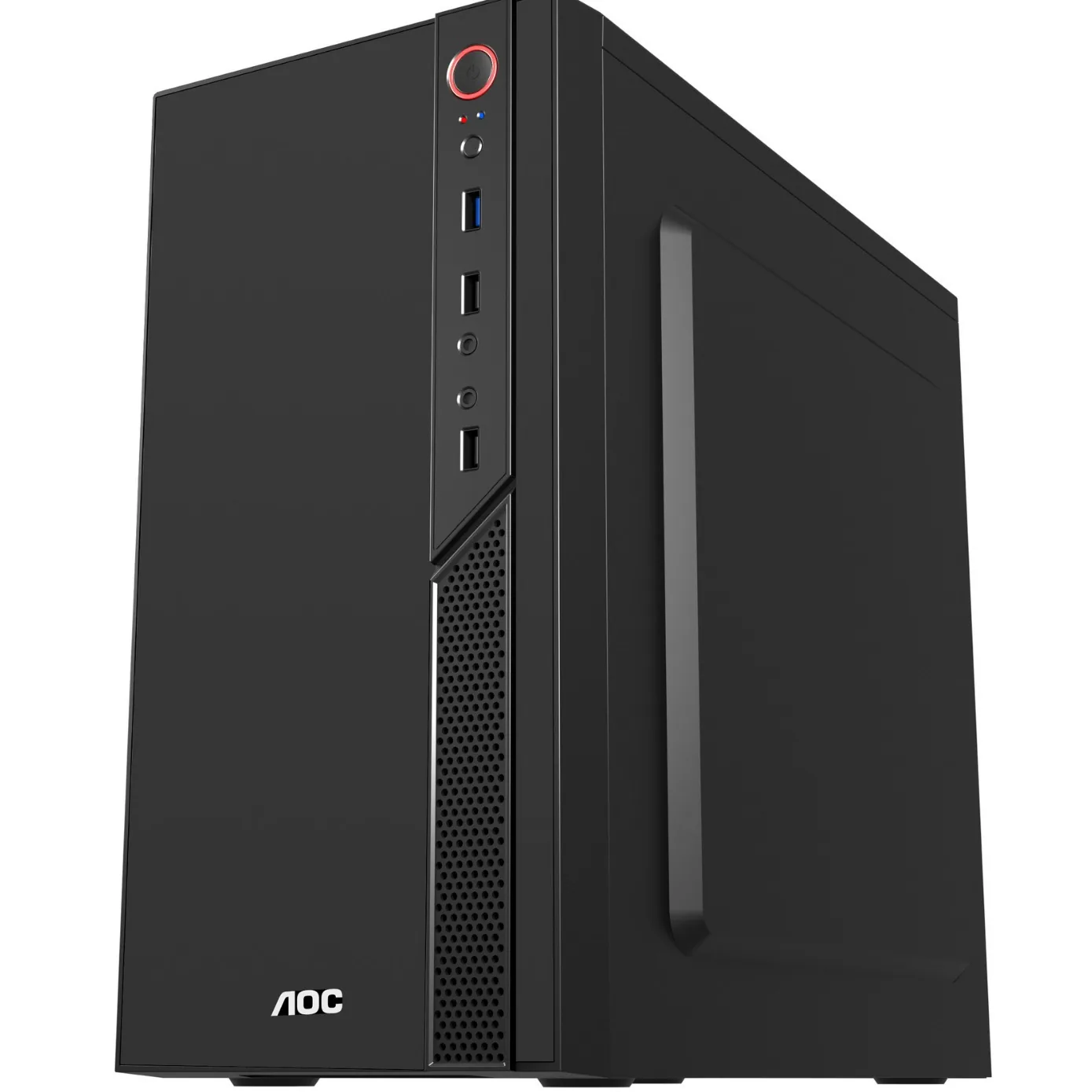 AOC CB109B desktop computer office desktop empty chassis supports matx/itx motherboard front USB3.0 5