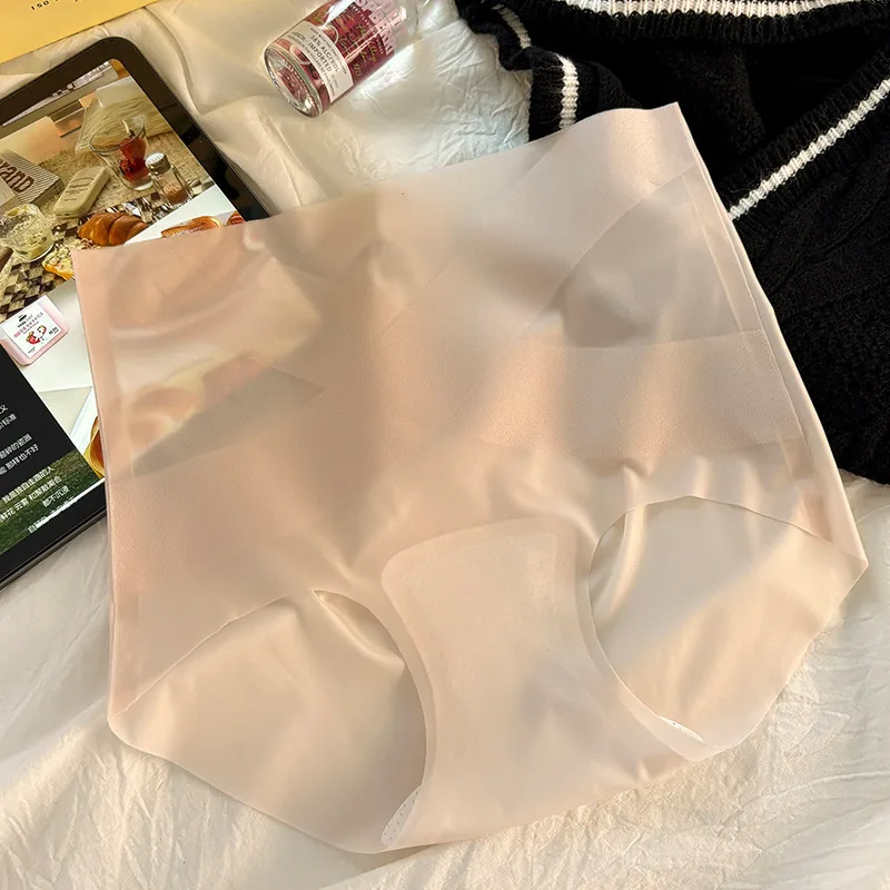 High Waist facial mask Ice Bandage Cross Abdomen Tights Female Ice Silk Breathable Abdomen Tights Female Hip Lifting Traceless Q 2
