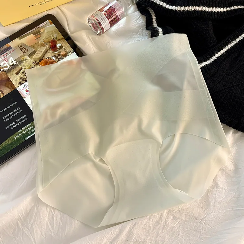 High Waist facial mask Ice Bandage Cross Abdomen Tights Female Ice Silk Breathable Abdomen Tights Female Hip Lifting Traceless Q 4