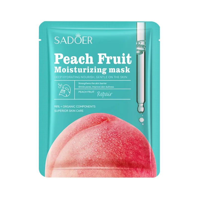 Mask SADOER Camellia Plant Fruit Essence Mask Hydrating FacialMask Cross-border Foreign Trade - Skin Care Serum