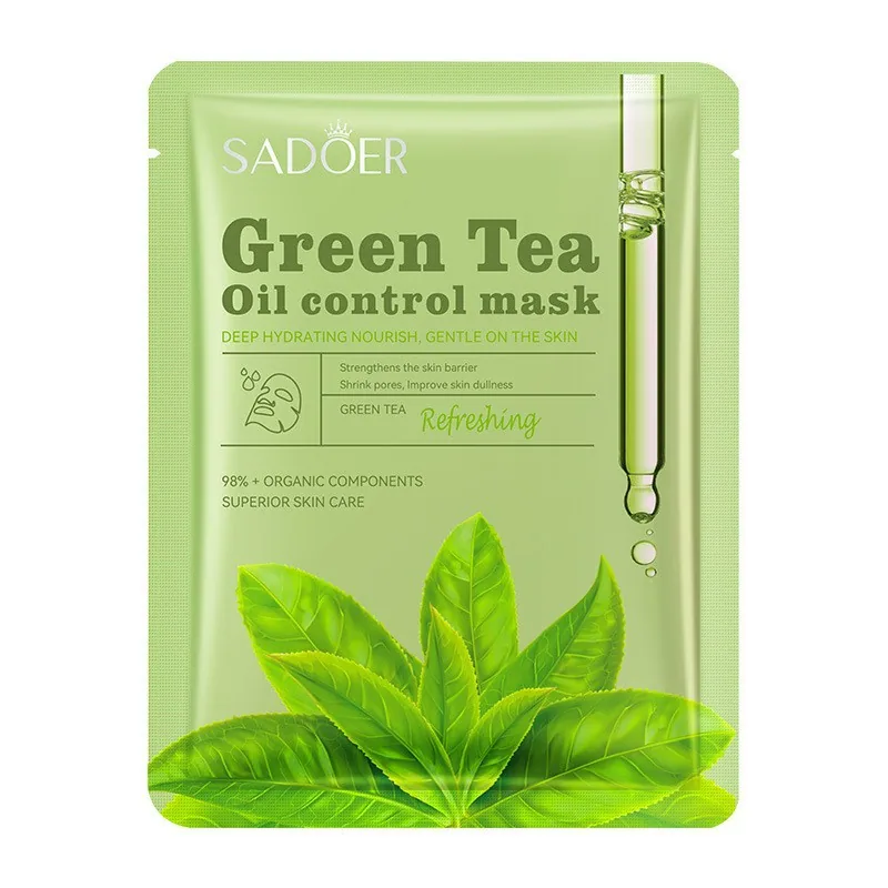 Mask SADOER Camellia Plant Fruit Essence Mask Hydrating FacialMask Cross-border Foreign Trade - Skin Care Serum 11