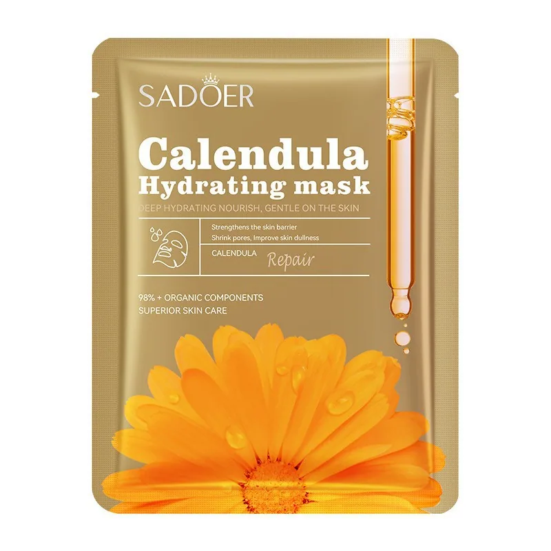 Mask SADOER Camellia Plant Fruit Essence Mask Hydrating FacialMask Cross-border Foreign Trade - Skin Care Serum 10
