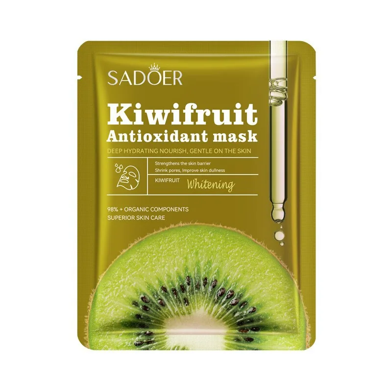 Mask SADOER Camellia Plant Fruit Essence Mask Hydrating FacialMask Cross-border Foreign Trade - Skin Care Serum 6