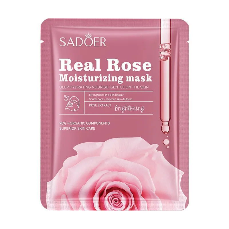 Mask SADOER Camellia Plant Fruit Essence Mask Hydrating FacialMask Cross-border Foreign Trade - Skin Care Serum 8