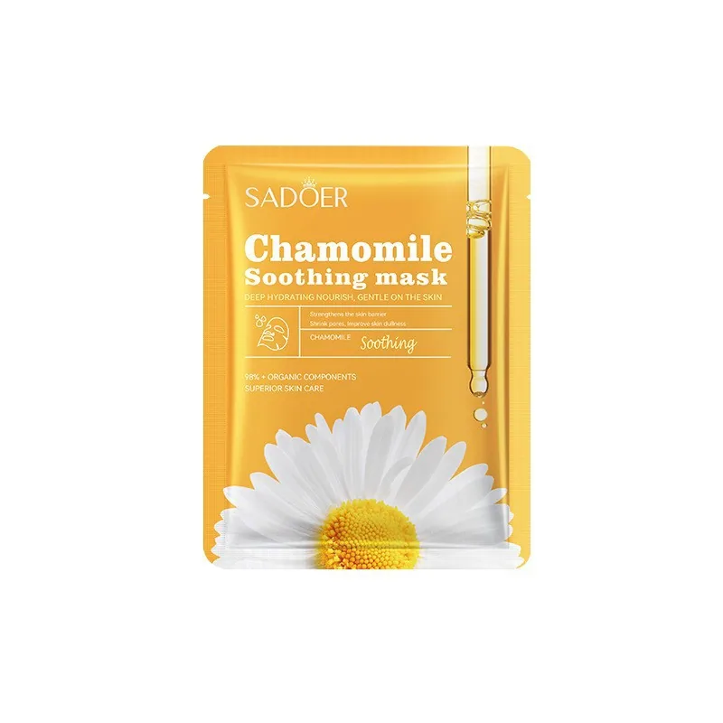 Mask SADOER Camellia Plant Fruit Essence Mask Hydrating FacialMask Cross-border Foreign Trade - Skin Care Serum 9
