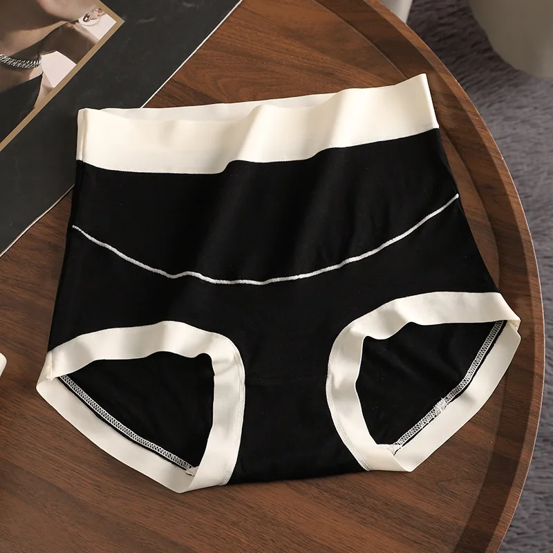 Untouched Modal High Waist Pregnant Underwear Made of Pure Cotton, Antibacterial, Abdominal Support, Large Size, Sui for Women i 4