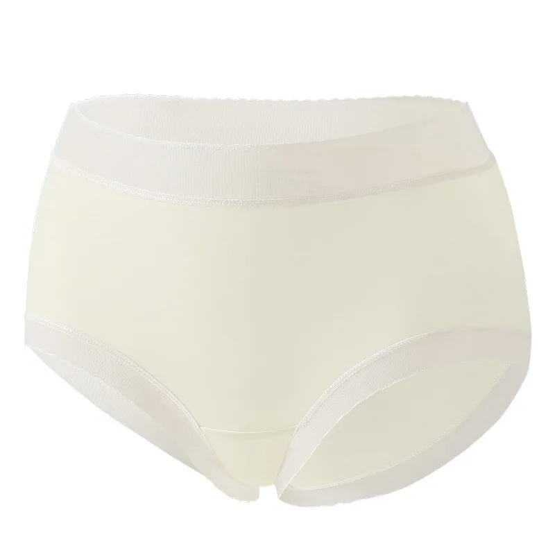 Summer lightweight seamless breathable Japanese girls 3D peach hip crotch without clip lace edge waist facial mask underpants 5