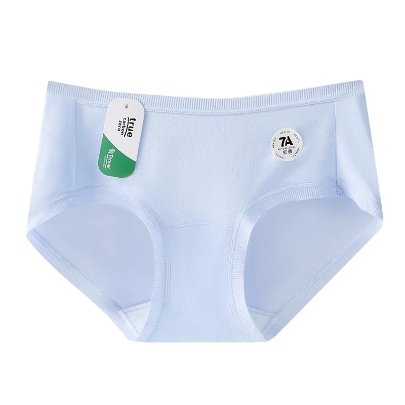 Lenzing Modal Girls Panties Comfor and Breathable Summer Thin Mid-Waist Hip 7A Antibacterial Extended Cotton Sole 4