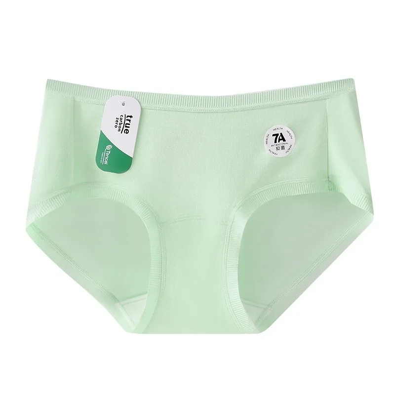 Lenzing Modal Girls Panties Comfor and Breathable Summer Thin Mid-Waist Hip 7A Antibacterial Extended Cotton Sole 5