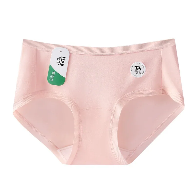 Lenzing Modal Girls Panties Comfor and Breathable Summer Thin Mid-Waist Hip 7A Antibacterial Extended Cotton Sole 3