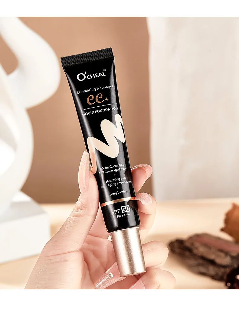 OCHEAL cross-border bb cream plain makeup barrier cream brightens skin tone, liquid foundation concealer lasts for a long time 21