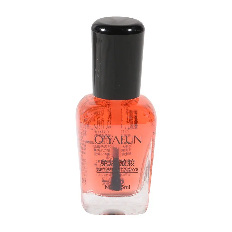 Non-peelable Oyafi nail polish, no-bake, oily, quick-drying, sequin glitter 15ML nail polish lasts for a long time without fadin 2