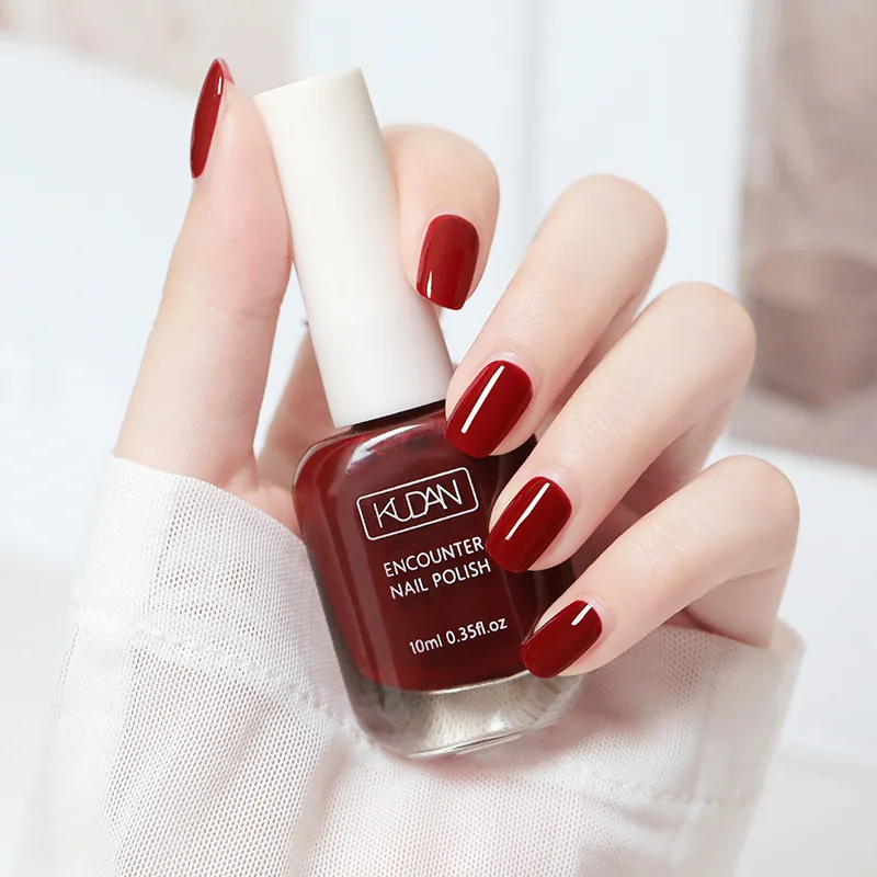dy popular tear-off water-based nail polish, odorless-free no-bake girls heart transparent bright oil, student peelable nail pol 5