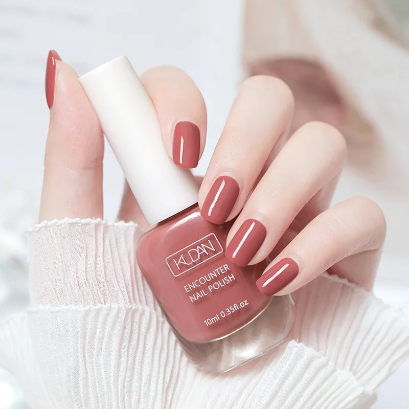 dy popular tear-off water-based nail polish, odorless-free no-bake girls heart transparent bright oil, student peelable nail pol 10