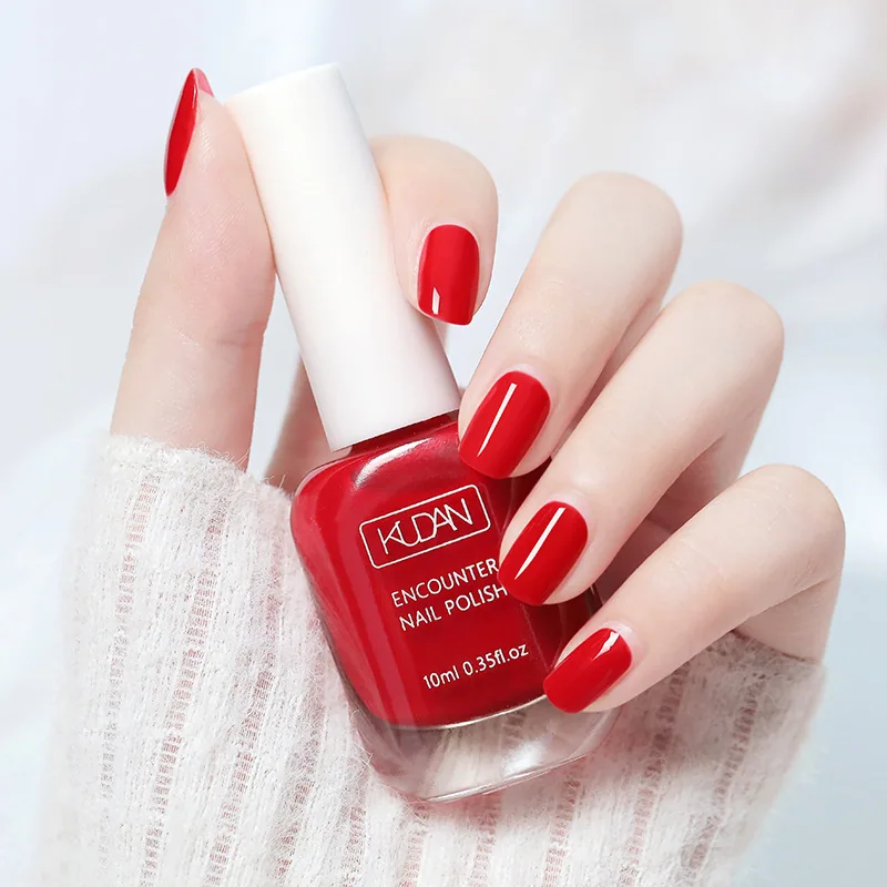 dy popular tear-off water-based nail polish, odorless-free no-bake girls heart transparent bright oil, student peelable nail pol 36