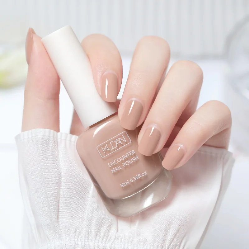 dy popular tear-off water-based nail polish, odorless-free no-bake girls heart transparent bright oil, student peelable nail pol 4