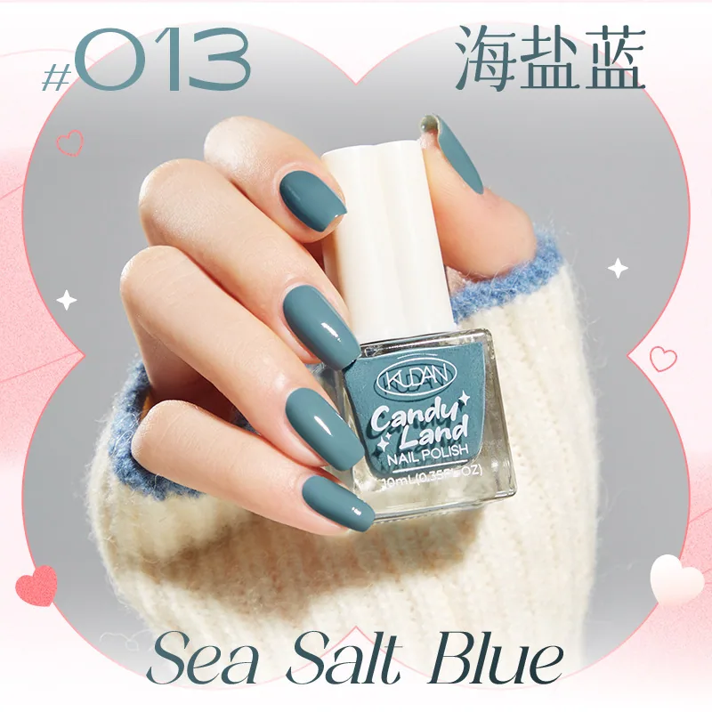 Nouveau vernis à ongles détachable à base d'eau, longue durée, séchage rapide, paillettes de couleur unie sans cuisson, vernis à ongles de couleur nude, défilé de bonbons 13