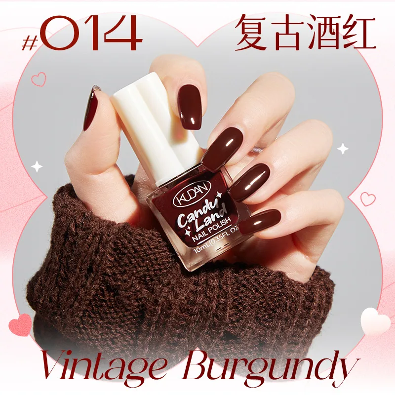 Nouveau vernis à ongles détachable à base d'eau, longue durée, séchage rapide, paillettes de couleur unie sans cuisson, vernis à ongles de couleur nude, défilé de bonbons 14