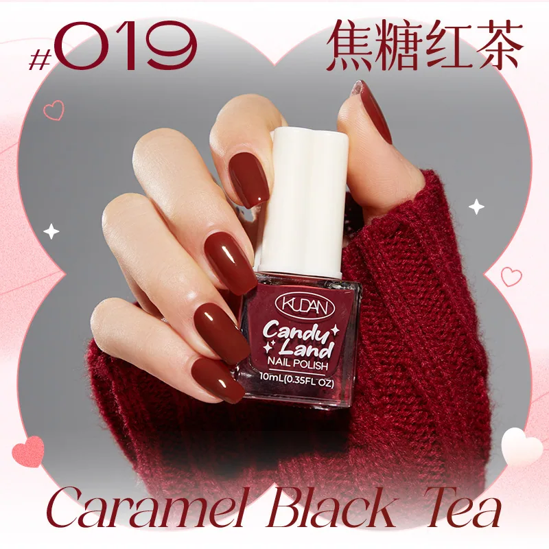 Nouveau vernis à ongles détachable à base d'eau, longue durée, séchage rapide, paillettes de couleur unie sans cuisson, vernis à ongles de couleur nude, défilé de bonbons 19