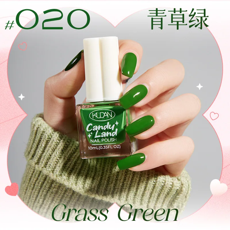 Nouveau vernis à ongles détachable à base d'eau, longue durée, séchage rapide, paillettes de couleur unie sans cuisson, vernis à ongles de couleur nude, défilé de bonbons 20
