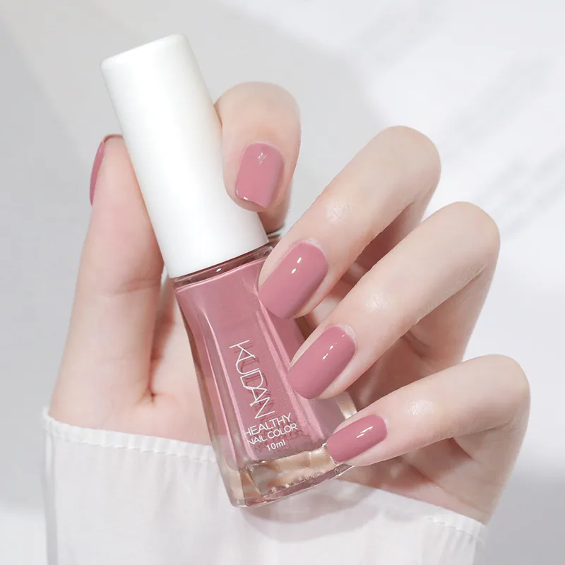 Explosive new product cool dan nail polish, non-baking, water-based, peelable, healthy nail, nail sequins, white fairy tale nail 17