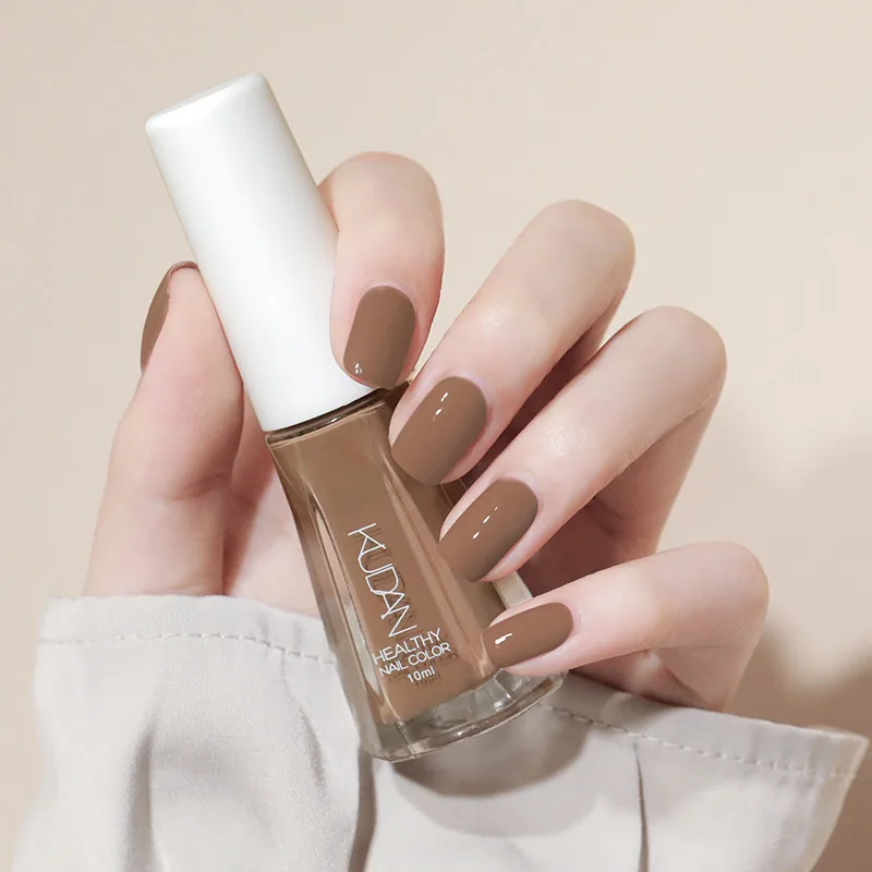 Explosive new product cool dan nail polish, non-baking, water-based, peelable, healthy nail, nail sequins, white fairy tale nail 10