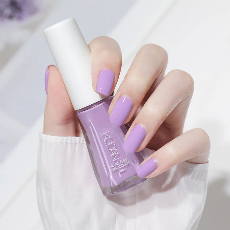 Explosive new product cool dan nail polish, non-baking, water-based, peelable, healthy nail, nail sequins, white fairy tale nail 8
