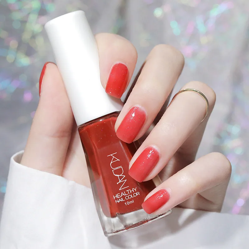 Explosive new product cool dan nail polish, non-baking, water-based, peelable, healthy nail, nail sequins, white fairy tale nail 22