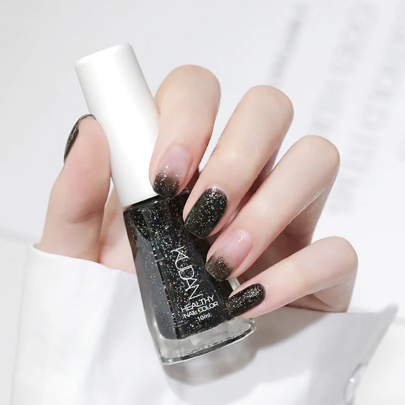 Explosive new product cool dan nail polish, non-baking, water-based, peelable, healthy nail, nail sequins, white fairy tale nail 36