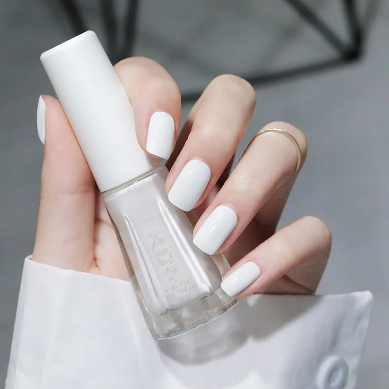 Explosive new product cool dan nail polish, non-baking, water-based, peelable, healthy nail, nail sequins, white fairy tale nail 28