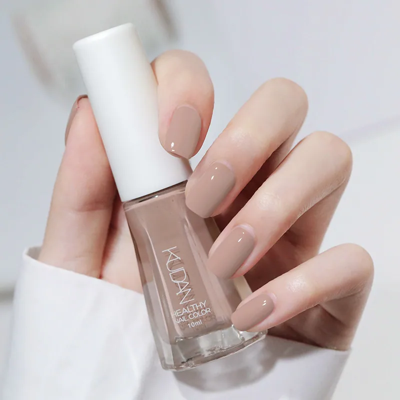 Explosive new product cool dan nail polish, non-baking, water-based, peelable, healthy nail, nail sequins, white fairy tale nail 4
