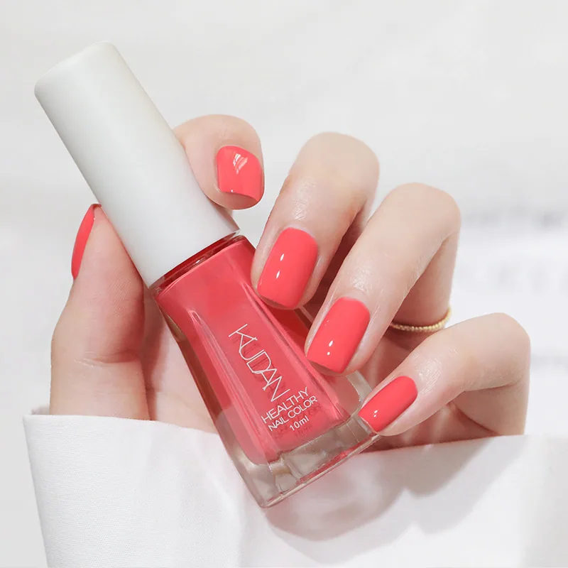 Explosive new product cool dan nail polish, non-baking, water-based, peelable, healthy nail, nail sequins, white fairy tale nail 16