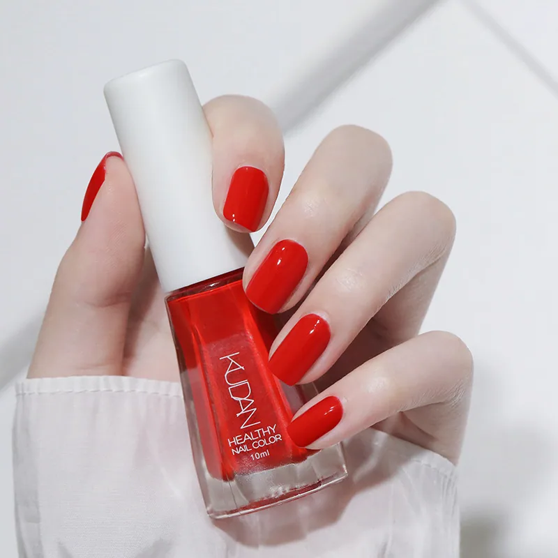 Explosive new product cool dan nail polish, non-baking, water-based, peelable, healthy nail, nail sequins, white fairy tale nail 6