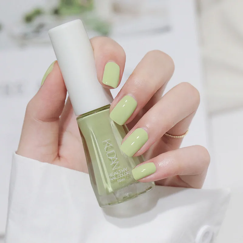 Explosive new product cool dan nail polish, non-baking, water-based, peelable, healthy nail, nail sequins, white fairy tale nail 7