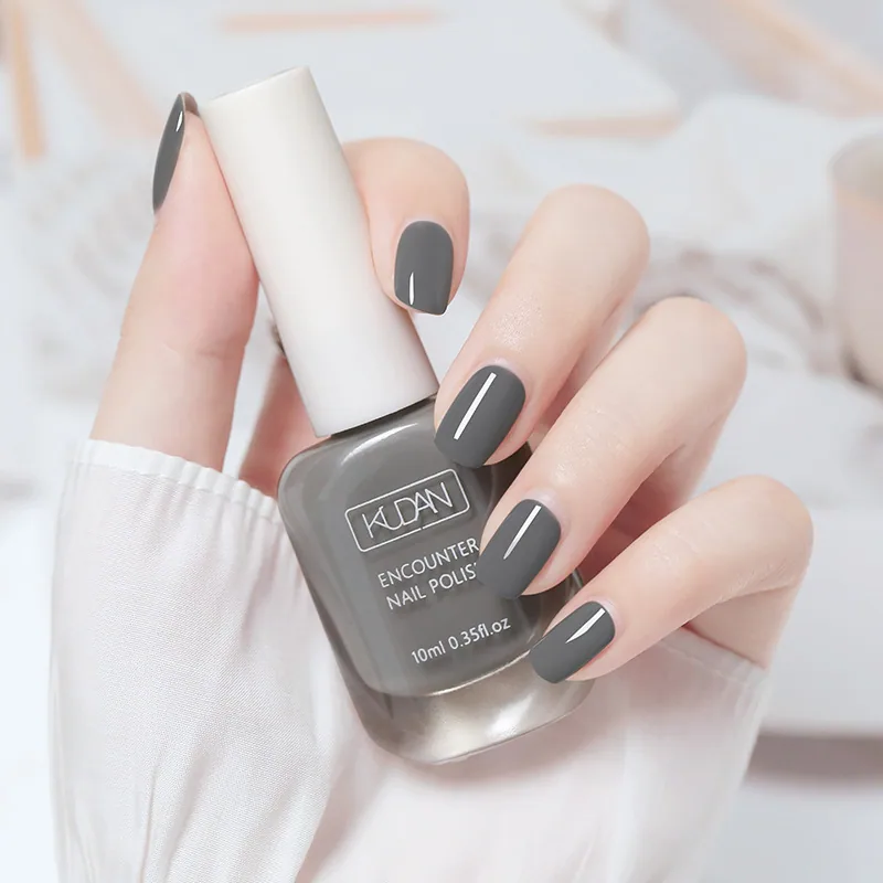 Nail polish to take goods, free baking, long-lasting, water-based, tearable, nail salon, quick drying, color does not fade, blac 17