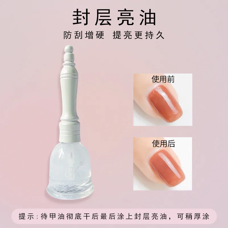 Nail polish, no-bake, quick-drying, non-tearable, odorless, long-lasting nail polish, nude ice permeable foot nail polish, summe 22