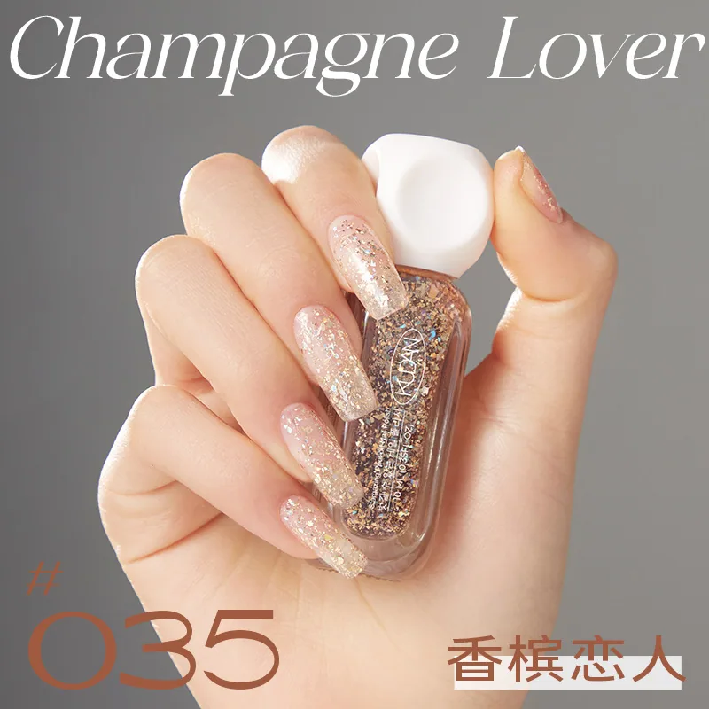2025 Popular Water-based Nail Polish Can Be Teared and Pulled, No-Baking, Quick Drying, Odorless, Solid Color Peelable Nail Poli 35
