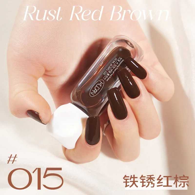 2025 Popular Water-based Nail Polish Can Be Teared and Pulled, No-Baking, Quick Drying, Odorless, Solid Color Peelable Nail Poli 15