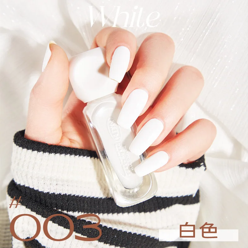 2025 Popular Water-based Nail Polish Can Be Teared and Pulled, No-Baking, Quick Drying, Odorless, Solid Color Peelable Nail Poli 3