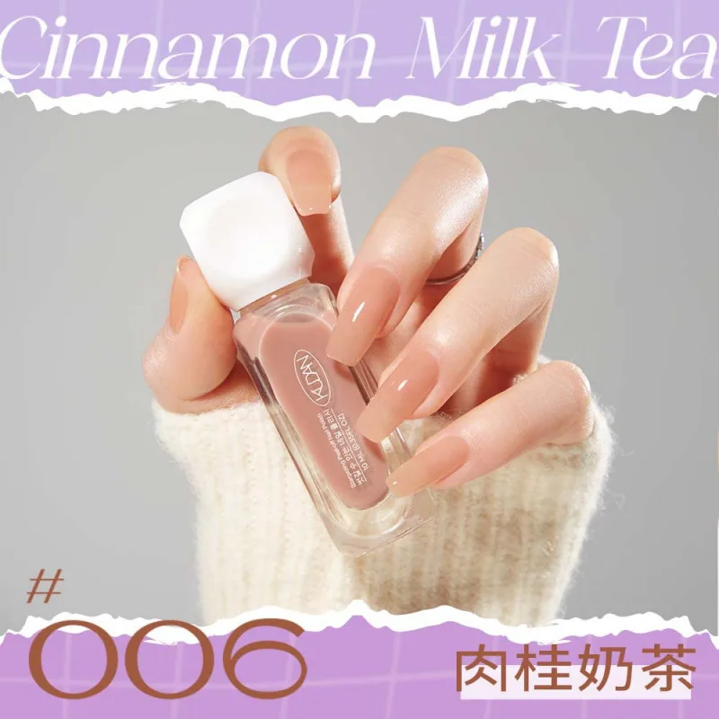 Cool Danxing condensation peelable nail polish whitening long-lasting fast drying no-bake solid color sequin nail polish manufac 6