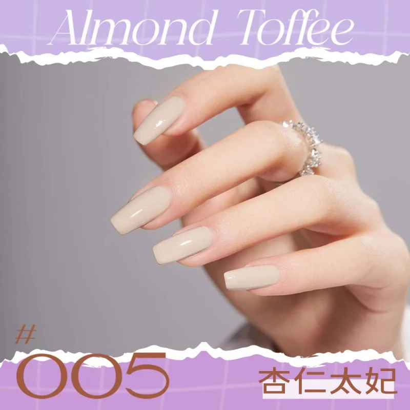 Cool Danxing condensation peelable nail polish whitening long-lasting fast drying no-bake solid color sequin nail polish manufac 5